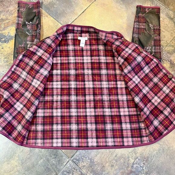 Coldwater Creek Reversible Cozy Canyon Jacket Small - Picture 11 of 11